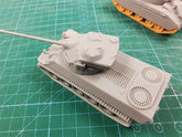 3d Printed 1/72 French Lorraine 40t Medium Tank Kit